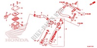 BOMBA PRINCIPAL TRASEIRA CILINDRO para Honda VFR 800 INTERCEPTOR DELUXE 2014