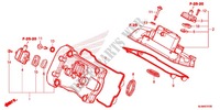 TAMPA CABECA MOTOR para Honda VFR 800 INTERCEPTOR DELUXE 2014