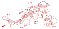 TAMPA FRENTE/FILTRO AR para Honda FOURTRAX 420 RANCHER 4X4 Electric Shift CAMO 2010