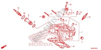 CABECA CILINDRO TRASEIRO para Honda VT 1300 INTERSTATE 2018
