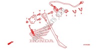 DESCANCO LATERAL para Honda SHADOW VT 750 SPIRIT 2009