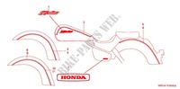 MARCA para Honda SHADOW VT 750 AERO 2004
