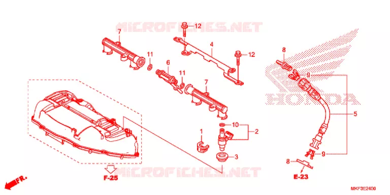 INJECTOR COMBUSTIVEL Honda MOTO 1000 CBR 2018  CBR1000RAH
