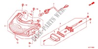 LUZ TRASEIRA(2) para Honda PCX 150 2012
