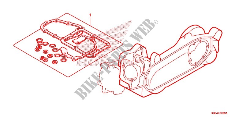 KIT B JUNTAS para Honda PCX 150 2016