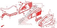 TAMPA FRENTE/FILTRO AR para Honda PCX 125 2017