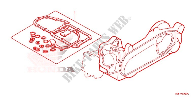 KIT B JUNTAS para Honda PCX 125 2017