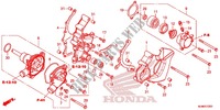 POMPA ACQUA/CILINDRO ESCRAVO EMBRE para Honda CROSSRUNNER 800 2019