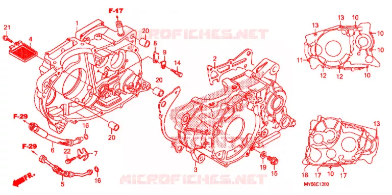 CARTER/BOMBA OLEO Honda MOTO 650 XR 2009  XR650L9