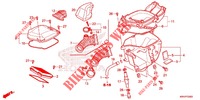 TAMPA FRENTE/FILTRO AR para Honda XR 150 2021