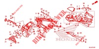 GUARDA LAMAS TRASEIRO para Honda CB 1000 R ABS 2018