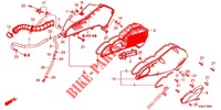 TAMPA FRENTE/FILTRO AR para Honda PCX 125 HYBRID 2020
