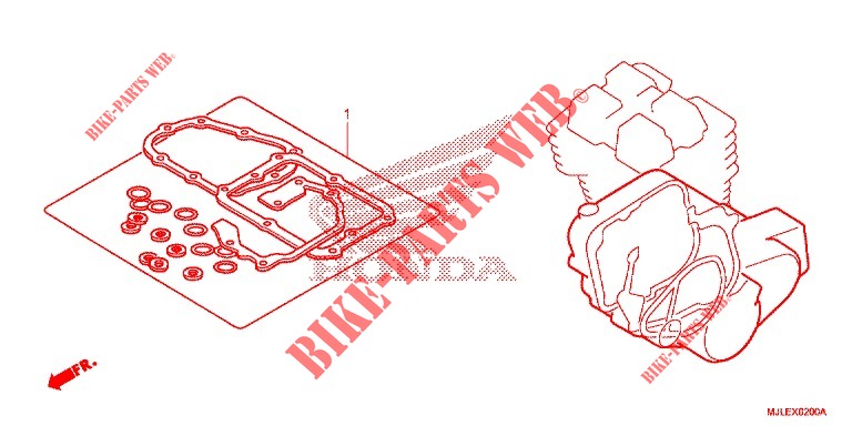 KIT B JUNTAS para Honda NC 700 ABS DCT 2014