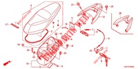 BANCO/CAIXA BAGAGEM para Honda VISION 50 2012