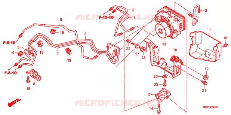 MODULADOR ABS   Honda MOTO 1100 CB 2013  CB1100AD