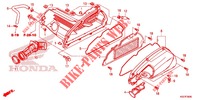 TAMPA FRENTE/FILTRO AR para Honda SH 300 I ABS Tiêu chuẩn, Standard ED 2019