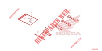 FERRAMENTAS/CAIXA DE BATERIA para Honda VISION 110 Phiên bản Đặc biệt 2020