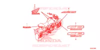 EMBLEMA/FAIXA para Honda CB 300 R ABS 2021