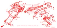 GUARDA LAMAS TRASEIRO para Honda CB 300 R ABS 2021