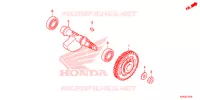 VEIO EQUILIBRAGEM para Honda CB 300 R ABS 2021