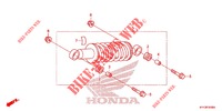 AMORTECEDOR TRASEIRO(2) para Honda CRF 110 2020