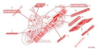 EMBLEMA/FAIXA para Honda ZOOMER 110 X 2014