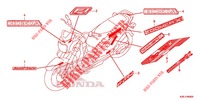 EMBLEMA/FAIXA para Honda ZOOMER 110 X 2015