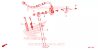 DESCANCO LATERAL para Honda CRF 250 RALLYE 2019