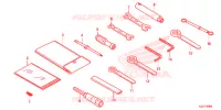 FERRAMENTAS/CAIXA DE BATERIA para Honda CRF 250 RALLYE 2019