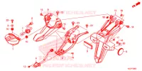 LUZ TRASEIRA/LUZ MATRICULA para Honda CRF 250 RALLYE 2019