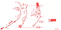 MANETE/INTERRUPTOR/CABO para Honda CRF 50 2018