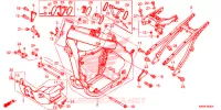 CORPO QUADRO para Honda CRF 250 R 2020