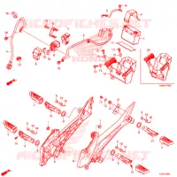 FERRAMENTAS/CAIXA DE BATERIA para Honda CRF 250 R 2020