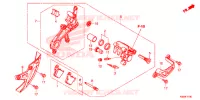 PINCA TRAVAO TRASEIRO para Honda CRF 250 R 2020