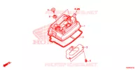 TAMPA CABECA MOTOR para Honda CRF 250 R 2020