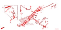 PEDAL/POUSA PES para Honda XR 190 2020