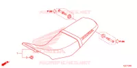 ASSENTO SIMPLES(2) para Honda CRF 250 RALLYE ABS 2019