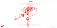 TRAVAO FR.BOMBA PRINCIPAL/MODULADOR ABS para Honda CRF 250 RALLYE ABS 2019
