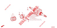 CAMBOTA/PISTAO para Honda ZOOMER 110 X 2016