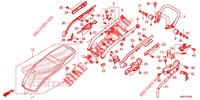 ASSENTO SIMPLES(2) para Honda ZOOMER 110 X 2016