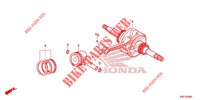 CAMBOTA/PISTAO para Honda ZOOMER 110 X 2017