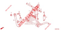 DESCANCO LATERAL para Honda RS 150 R V2 2018