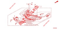 LUZ TRASEIRA/LUZ MATRICULA para Honda BEAT 110 2020
