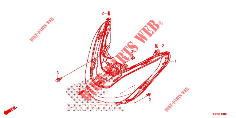FAROL para Honda PCX 150 2015