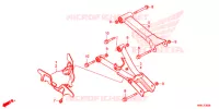 BRACO TRASEIRO para Honda FOURTRAX 520 FOREMAN RUBICON 4X4 AT DCT EPS DELUXE 2020