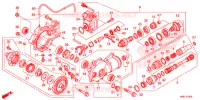 CARRETO FINAL FRENTE para Honda FOURTRAX 520 FOREMAN RUBICON 4X4 AT DCT EPS DELUXE 2020