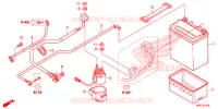 FERRAMENTAS/CAIXA DE BATERIA para Honda FOURTRAX 520 FOREMAN RUBICON 4X4 AT DCT EPS DELUXE 2020